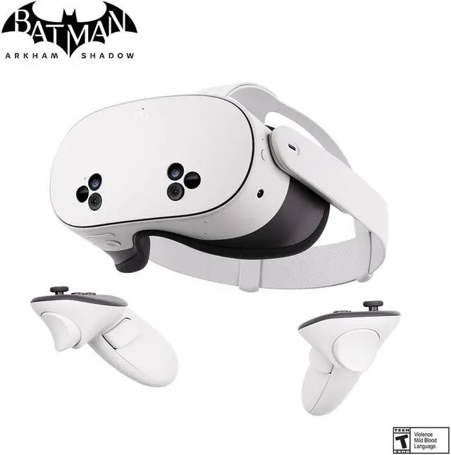 Alt view image 2 of 7 - Meta Quest 3S 256GB Advanced AIO VR Headset w/Controllers with 3 Year Warranty