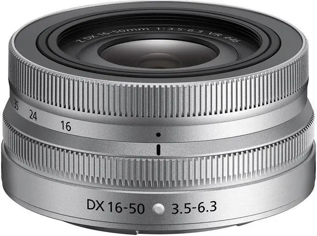 Alt view image 5 of 11 - Nikon NIKKOR Z DX 16-50mm f/3.5-6.3 VR (Silver)