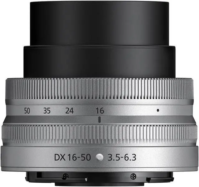 Alt view image 6 of 11 - Nikon NIKKOR Z DX 16-50mm f/3.5-6.3 VR (Silver)