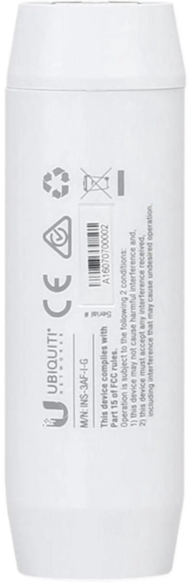 Alt view image 11 of 12 - Ubiquiti Networks INS-3AF-I-G Instant 802.3af Indoor Converters