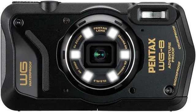 Alt view image 9 of 14 - PENTAX WG-8 BLACK