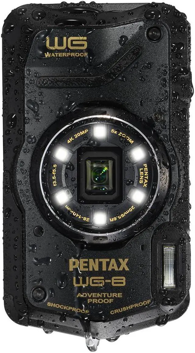 Alt view image 11 of 14 - PENTAX WG-8 BLACK