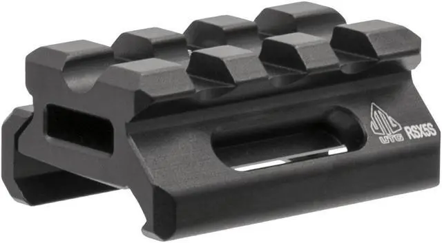 Alt view image 4 of 4 - Leapers UTG Super Slim Picatinny Riser Mount, 0.75in Height, 3 Slots