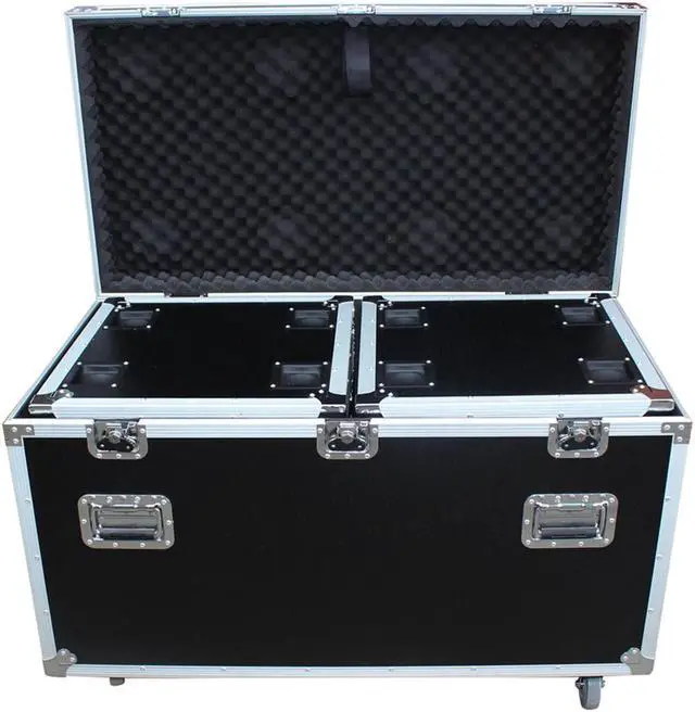 Alt view image 2 of 8 - ProX XS-UTL3PKG ATA-300 Style Gig Ready Utility Flight Road Case, Set of 3, Silver on Black