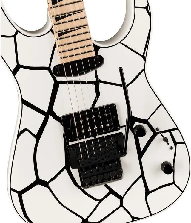 Alt view image 2 of 5 - Jackson X Series Dinky DK1A Electric Guitar, White Tortoise