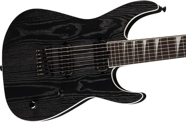 Alt view image 4 of 6 - Jackson Pro Series Signature Jeff Loomis Soloist SL7 HT 7-String Electric Guitar, Black Ash