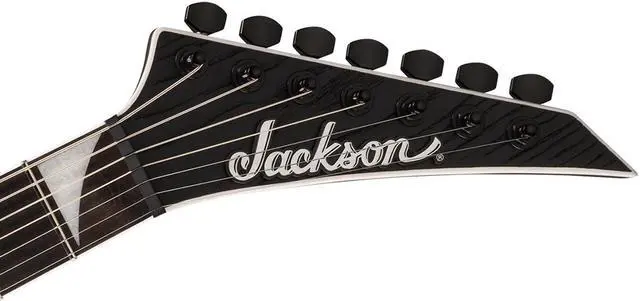 Alt view image 5 of 6 - Jackson Pro Series Signature Jeff Loomis Soloist SL7 HT 7-String Electric Guitar, Black Ash