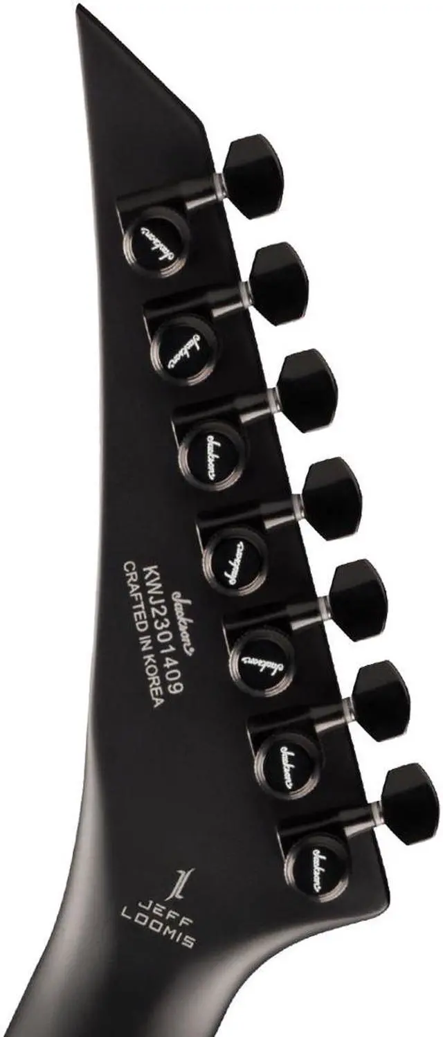 Alt view image 6 of 6 - Jackson Pro Series Signature Jeff Loomis Soloist SL7 HT 7-String Electric Guitar, Black Ash