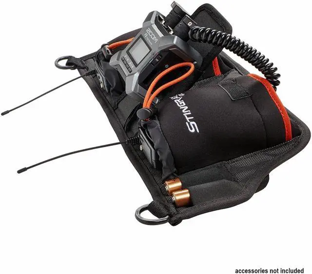 Alt view image 5 of 6 - K-Tek KSF3 Stingray Action Belt for Zoom F3 Portable Field Recorder
