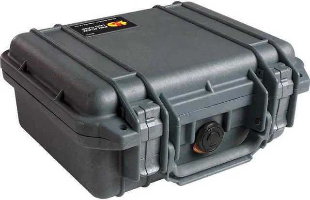 Alt view image 2 of 10 - Pelican 1200 Small Protector Waterproof 10.6x10x4.8in Case, Black, No Foam