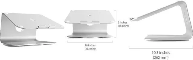 Alt view image 8 of 8 - Rain Design mStand360 Notebook Stand 10076