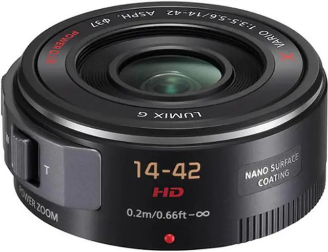Alt view image 8 of 10 - Panasonic 14-42mm f/3.5-5.6 ASPH O.I.S Lens (Black)