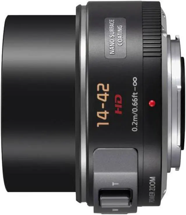Alt view image 10 of 10 - Panasonic 14-42mm f/3.5-5.6 ASPH O.I.S Lens (Black)