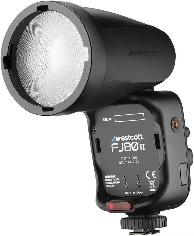 Alt view image 2 of 7 - Westcott FJ80 II S 80Ws Touchscreen TTL Speedlight Flash with Sony Camera Mount