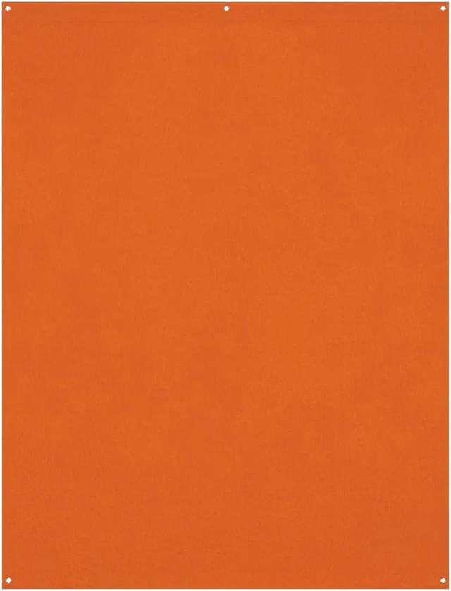 Main image of Westcott 5x7' X-Drop Wrinkle-Resistant Backdrop, Tiger Orange