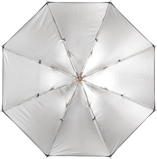 Alt view image 2 of 7 - Westcott 24" Deep Umbrella with Silver Interior