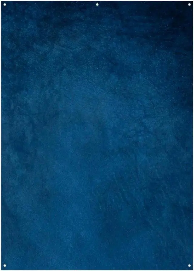 Main image of Westcott X-Drop Lightweight Canvas Backdrop, Blue Concrete, 5x7'