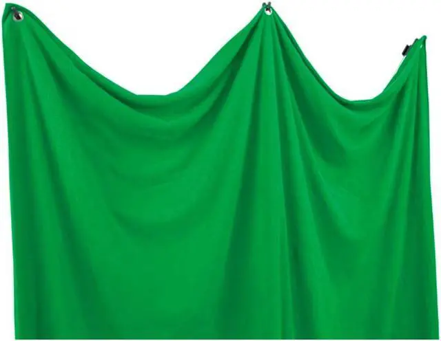 Alt view image 7 of 7 - Westcott 8x13' X-Drop Pro Wrinkle-Resistant Backdrop Kit with Stand, Chroma-Key Green Screen Sweep