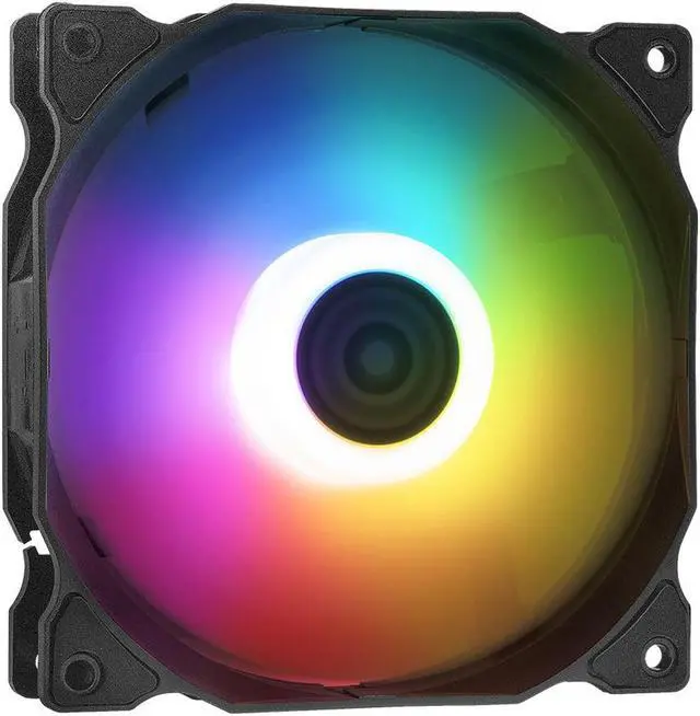 Alt view image 9 of 11 - XPG VENTO 120 ARGB LED Case Fan | 45.3 CMF - 1200RPM | 3 PIN, 120MM Fan | 9 LEDs - Major Motherboard Compatibility