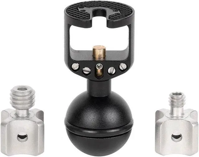 Alt view image 2 of 6 - Wooden Camera Universal Ultra Arm Ball with Combo 1/4-20 & 3/8-16 Screw Knob