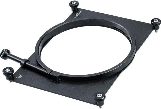 Alt view image 2 of 2 - Wooden Camera 104mm Clamp-On Back for Zip Box Pro 4x5.65" Matte Box #268000