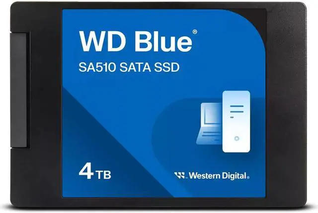 Alt view image 2 of 6 - WD WD Blue SATA 2.5" SA510 4TB Internal SSD