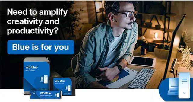 Alt view image 4 of 6 - WD WD Blue SATA 2.5" SA510 4TB Internal SSD