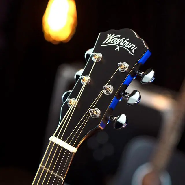 Alt view image 5 of 7 - Washburn Washburn 6 String Acoustic Guitar, Right (DFEFE)