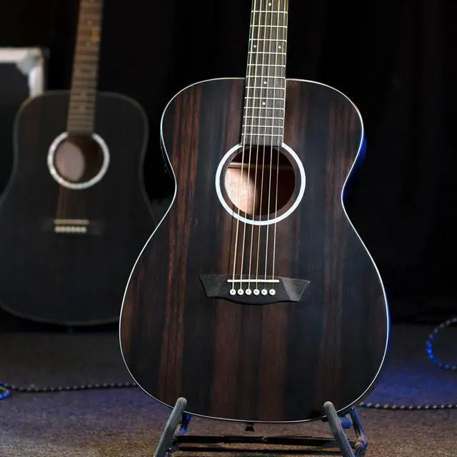 Alt view image 6 of 7 - Washburn Washburn 6 String Acoustic Guitar, Right (DFEFE)