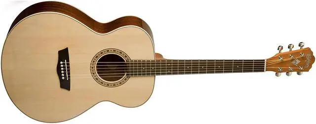 Alt view image 2 of 2 - Washburn Harvest Series G7S Grand Auditorium Acoustic Guitar, Natural