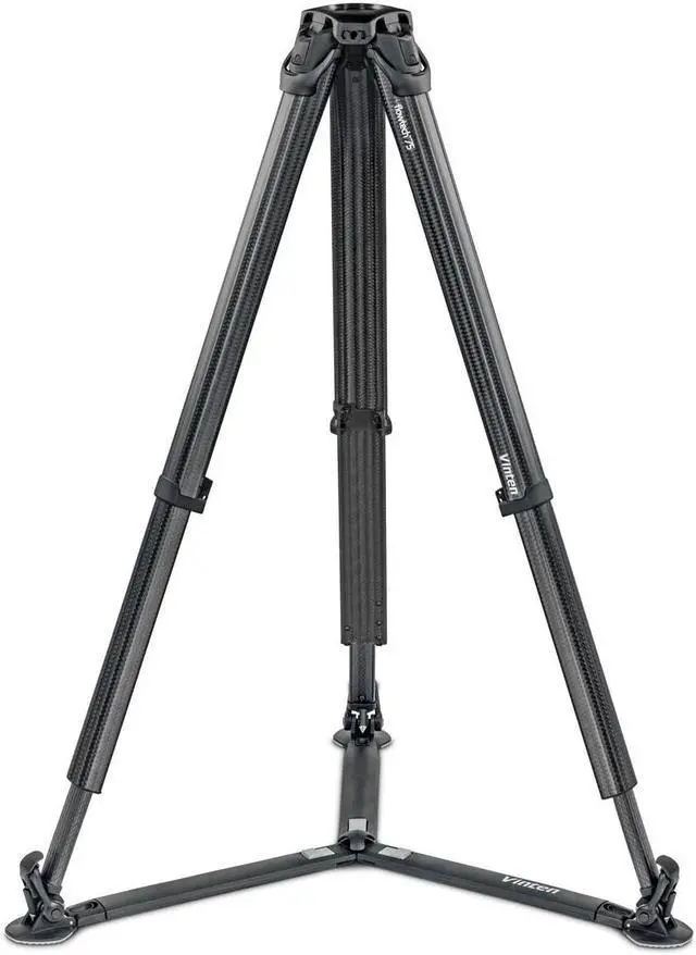 Main image of Vinten flowtech 75 GS 2-Section Carbon Fiber Tripod with 75mm Bowl and Ground Spreader