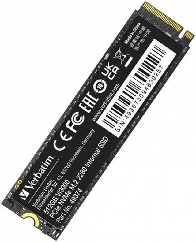 Alt view image 3 of 7 - Verbatim Verbatim 512GB Vi3000 Internal SSD