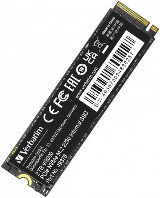 Alt view image 3 of 14 - Verbatim Verbatim 2TB Vi3000 Internal SSD #49376