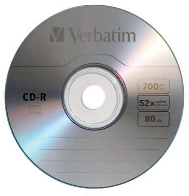 Alt view image 20 of 20 - Verbatim 700MB 52X CD-R 50 Packs Spindle Disc Model 94691  PROMO
