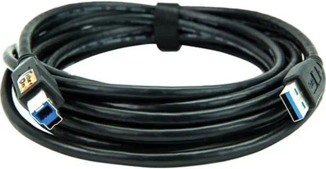 Alt view image 3 of 4 - tether tools tetherpro usb 3.0 to usb male b cable, 15' (4.6m), black