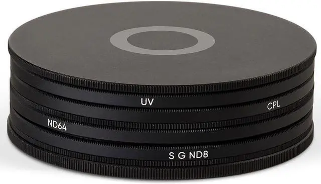 Main image of Urth 55mm Nature Filter Kit Plus+ w/UV, CPL, ND64 & Soft Graduated ND8 Filters