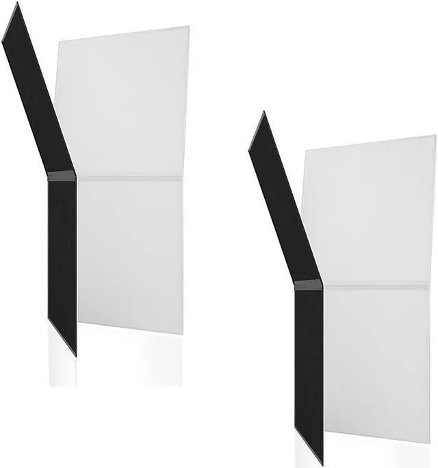 Main image of V-FLAT WORLD Foldable V-Flat 2.0, Black/White, 2-Pack
