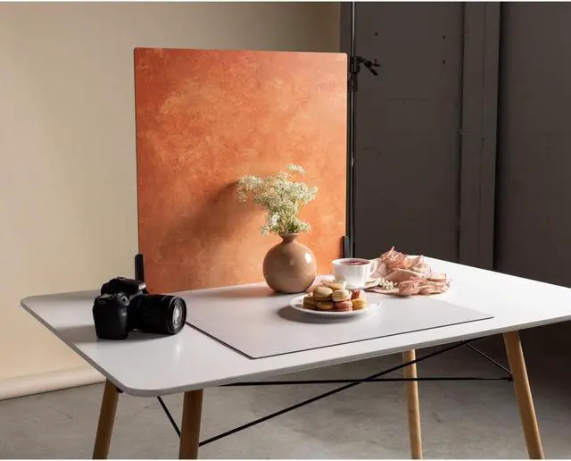 Alt view image 3 of 7 - V-FLAT WORLD Duo Board - 24x24" Double Sided Surface Board, French Clay/Terracotta Blush