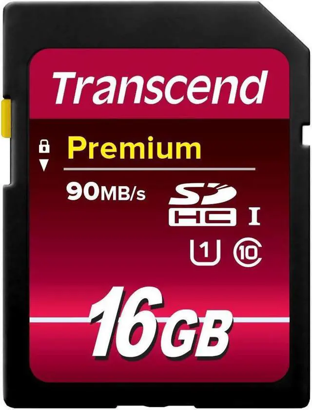Alt view image 6 of 7 - Transcend 16 GB Secure Digital High Capacity (SDHC) Flash Card
