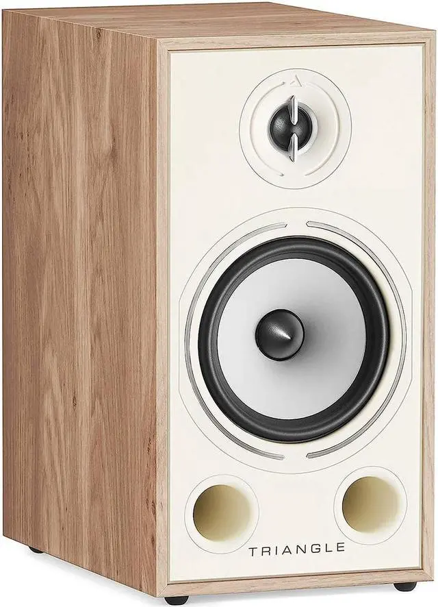 Alt view image 2 of 5 - Triangle Borea BR03 100W 2-Way Bookshelf Speakers, Pair, Light Oak
