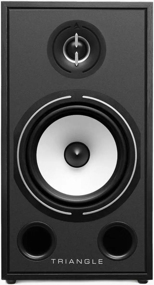 Alt view image 4 of 16 - Triangle Borea BR03 100W 2-Way Bookshelf Speakers, Pair, Black Ash