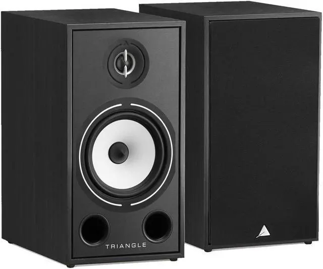 Main image of Triangle Borea BR03 100W 2-Way Bookshelf Speakers, Pair, Black Ash