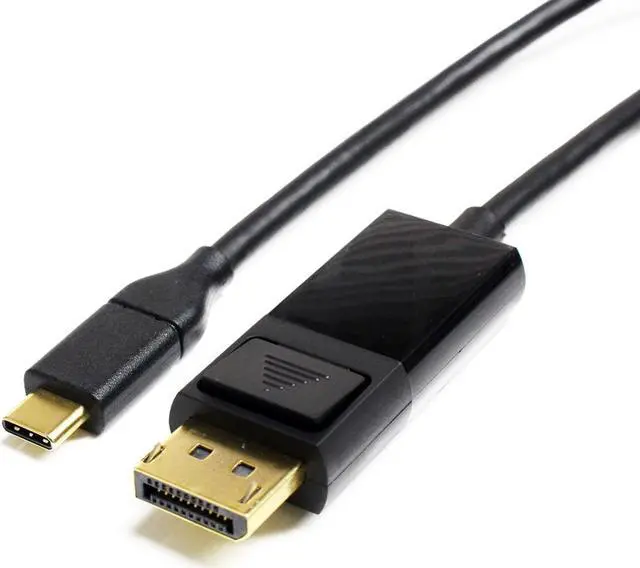 Main image of Tera Grand 10' USB 3.1 Type C Male to DisplayPort Male Cable, Black #USB31CDP10