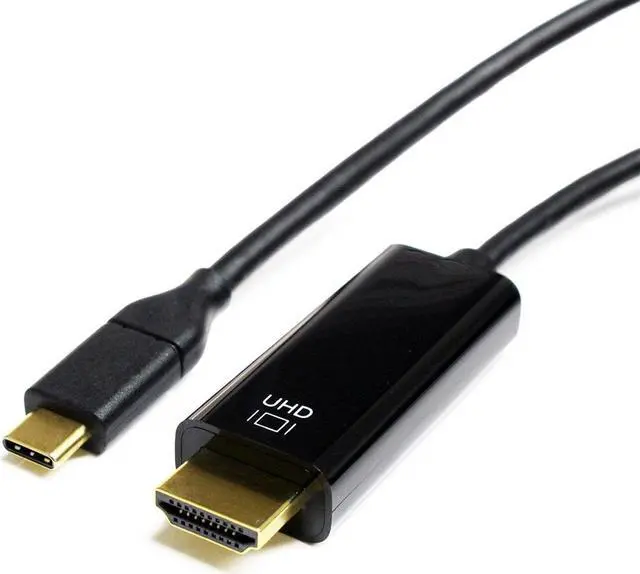 Main image of Tera Grand 10' USB 3.1 Type C Male to HDMI Male Cable, Black #USB31-CHDMI-10