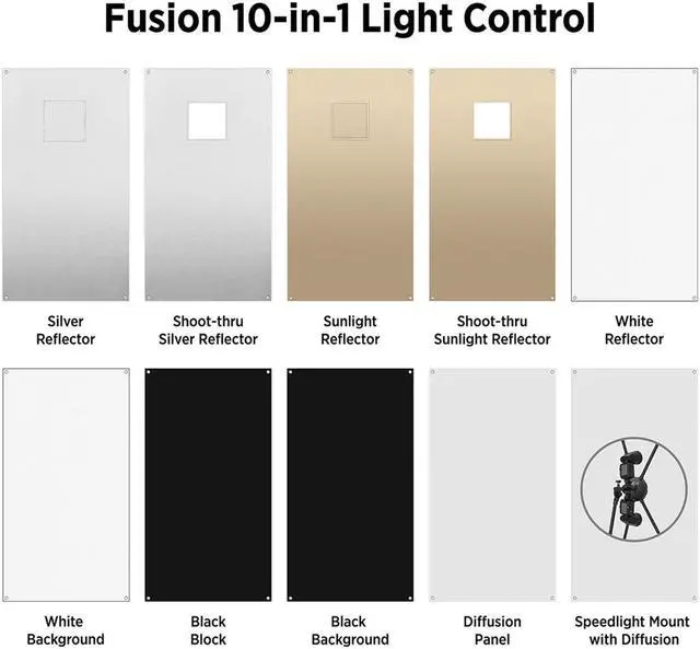 Alt view image 2 of 7 - Westcott Fusion 10-In-1 Light Control System by Sal Cincotta