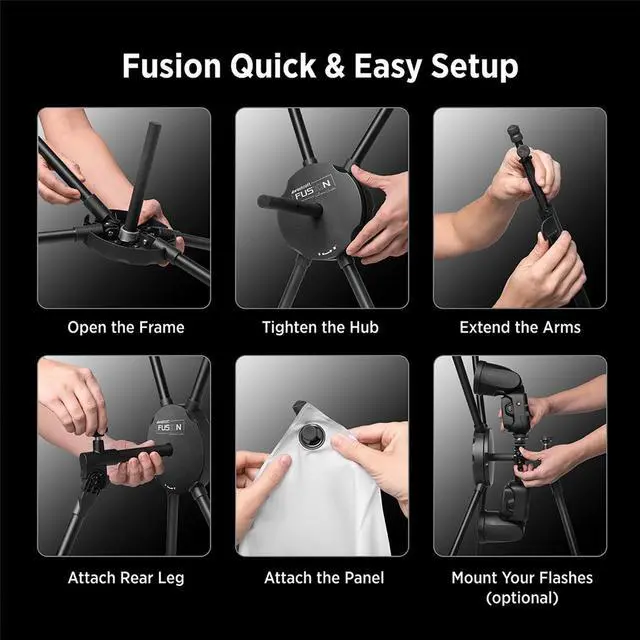 Alt view image 4 of 7 - Westcott Fusion 10-In-1 Light Control System by Sal Cincotta