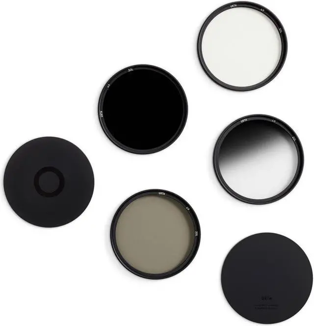 Alt view image 3 of 6 - Urth 49mm Nature Filter Kit Plus+ w/UV, CPL, ND64 & Soft Graduated ND8 Filters