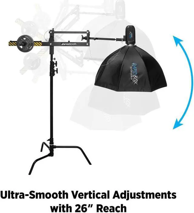 Alt view image 3 of 14 - Westcott Easy Boom with 14" Extension Arm