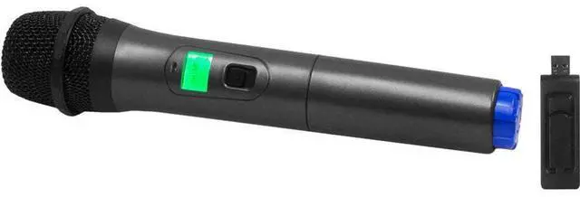 Alt view image 5 of 9 - Technical Pro Wireless USB Receiver UHF Handheld Microphone WMU99