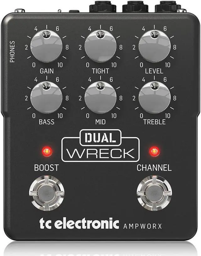 Main image of TC Electronic Ampworx Dual Wreck Preamp Pedal